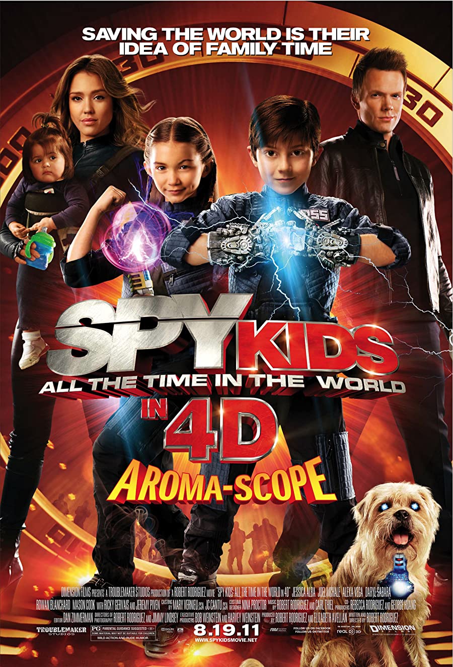دانلود فیلم Spy Kids 4: All the Time in the World 2011
