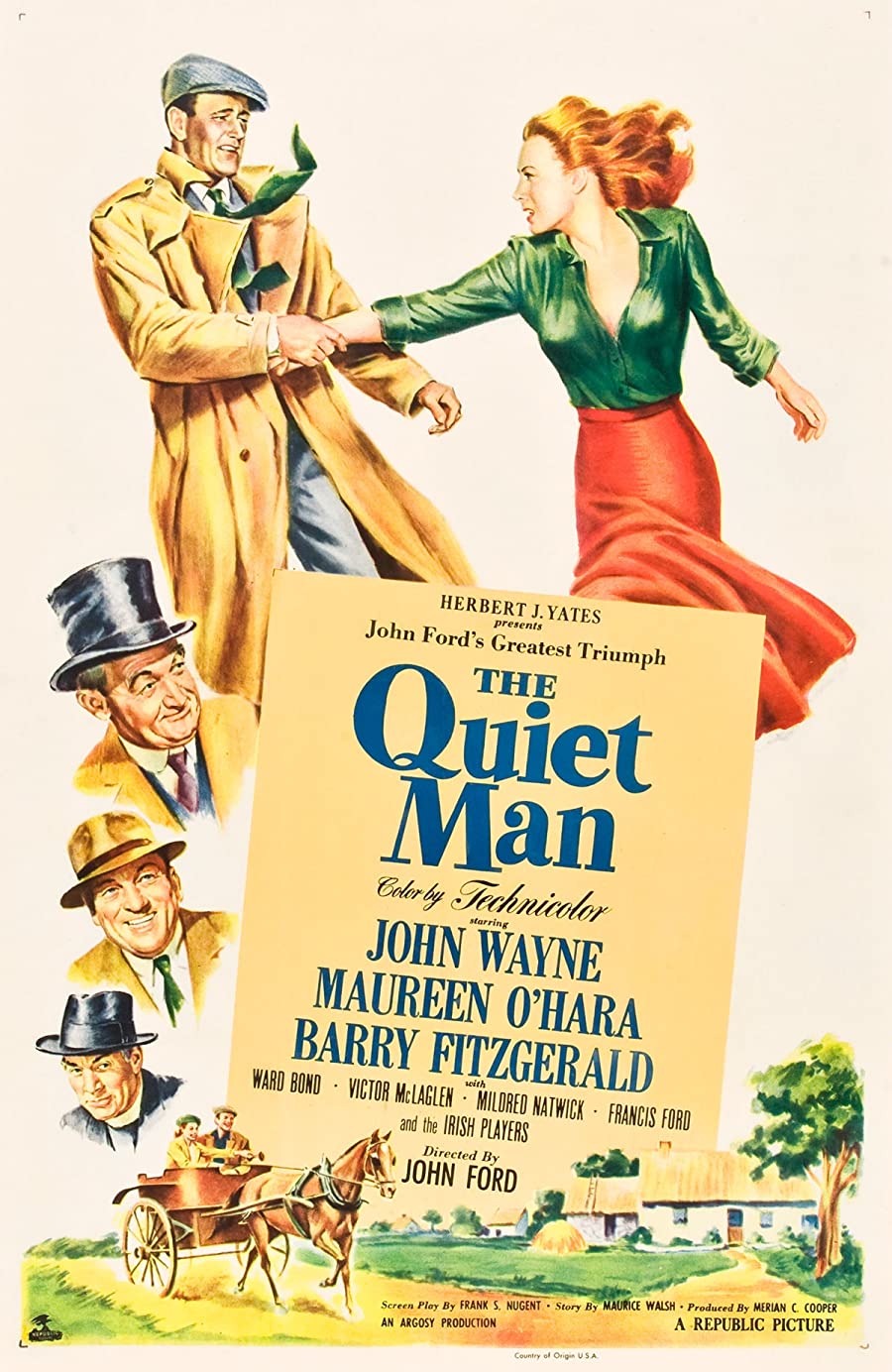 دانلود دوبله فارسی فیلم The Quiet Man 1952