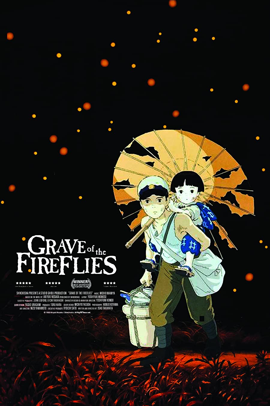 دانلود دوبله فارسی فیلم Grave of the Fireflies 1988