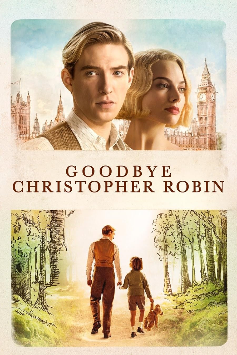 دانلود دوبله فارسی فیلم Goodbye Christopher Robin 2017