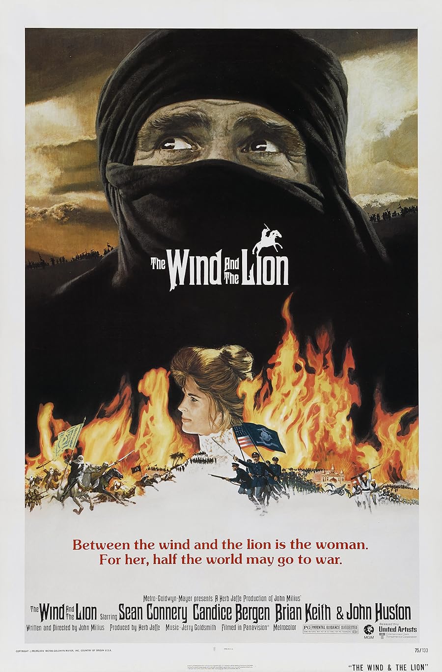 دانلود دوبله فارسی فیلم The Wind and the Lion 1975