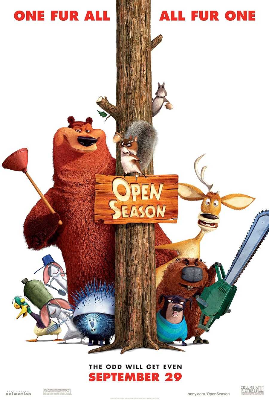 دانلود دوبله فارسی فیلم Open Season 2006