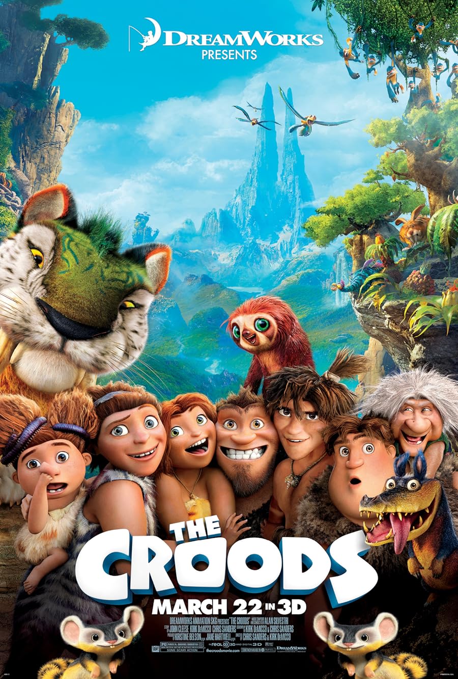 دانلود دوبله فارسی فیلم The Croods 2013