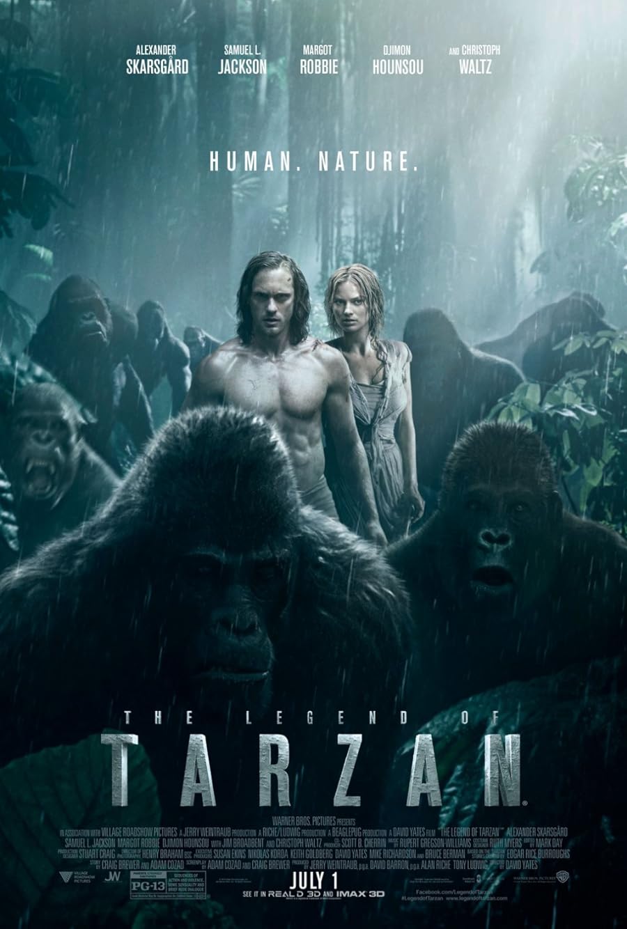 دانلود دوبله فارسی فیلم The Legend of Tarzan 2016
