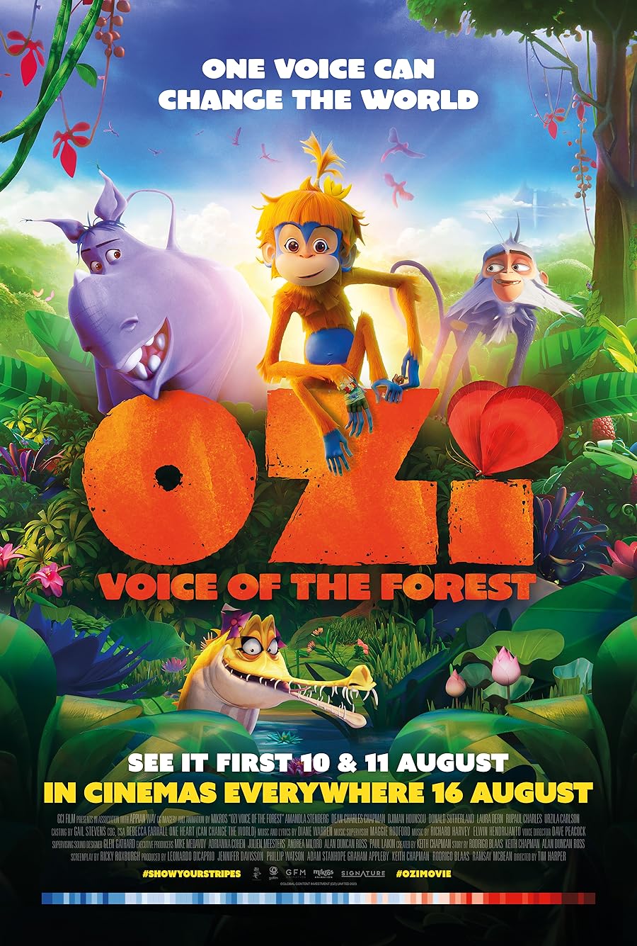 دانلود فیلم Ozi: Voice of the Forest 2023 با دوبله اختصاصی