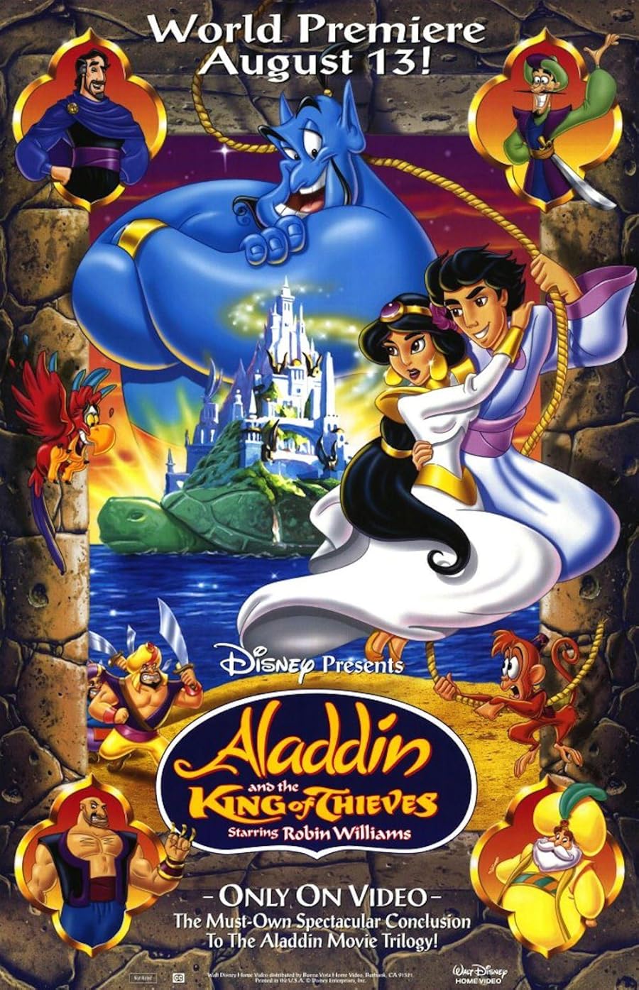 دانلود فیلم Aladdin and the King of Thieves 1996 دانلود فیلم Aladdin and the King of Thieves 1996