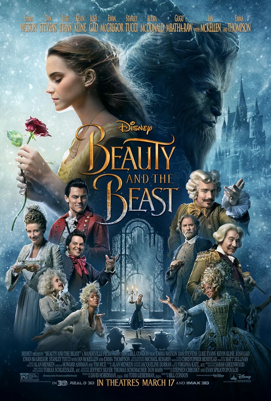 دانلود فیلم Beauty and the Beast 2017 با زیرنویس فارسی چسبیده