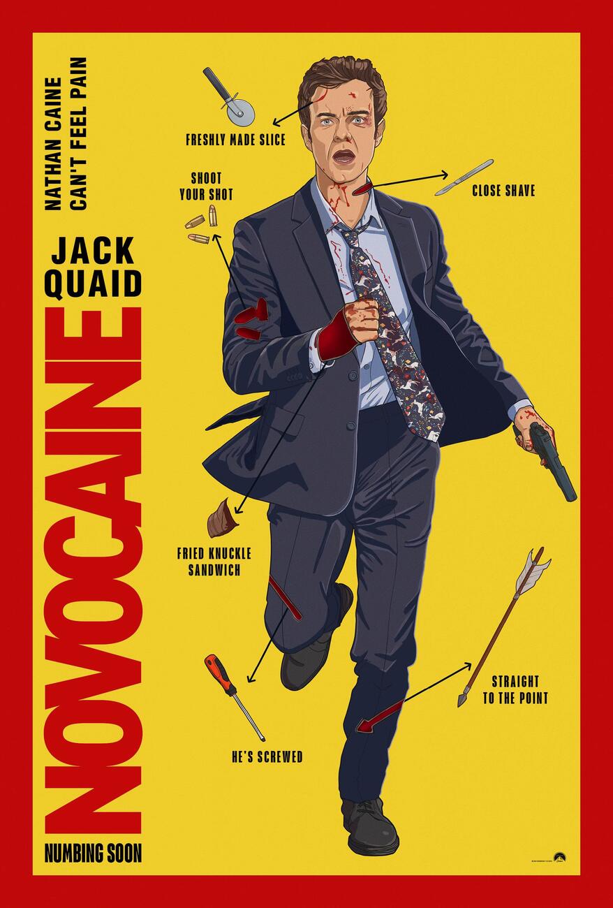 دانلود فیلم Novocaine 2025 با دوبله اختصاصی