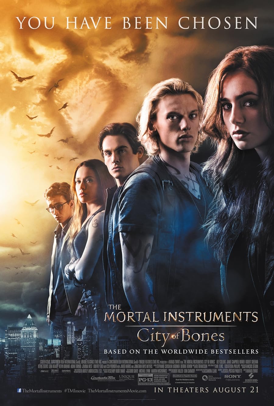 دانلود فیلم The Mortal Instruments: City of Bones 2013 با زیرنویس چسبیده