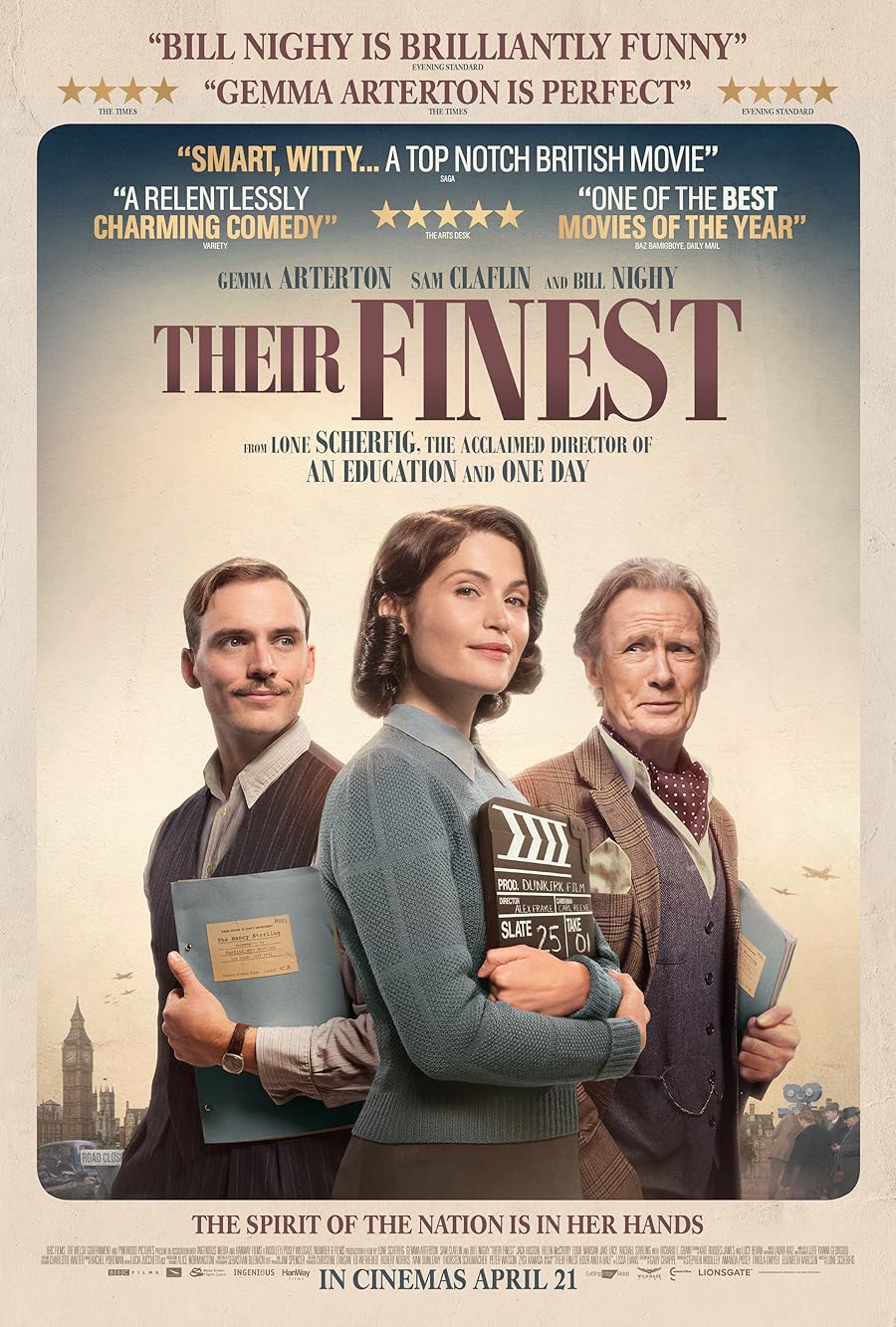 دانلود فیلم Their Finest 2016 با زیرنویس چسبیده