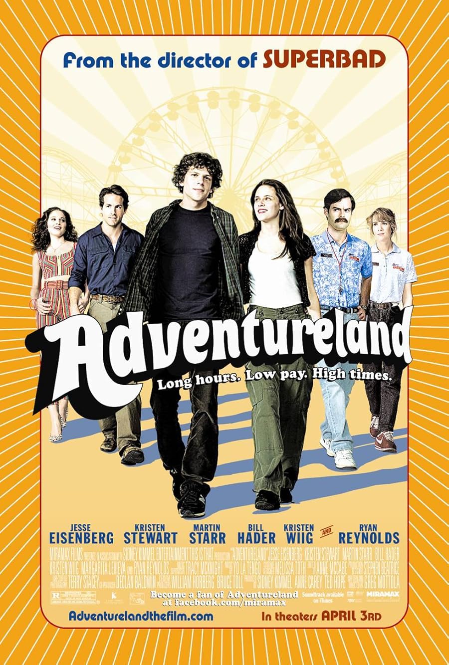 دانلود فیلم Adventureland 2009 با زیرنویس فارسی چسبیده دانلود فیلم Adventureland 2009 با زیرنویس فارسی چسبیده
