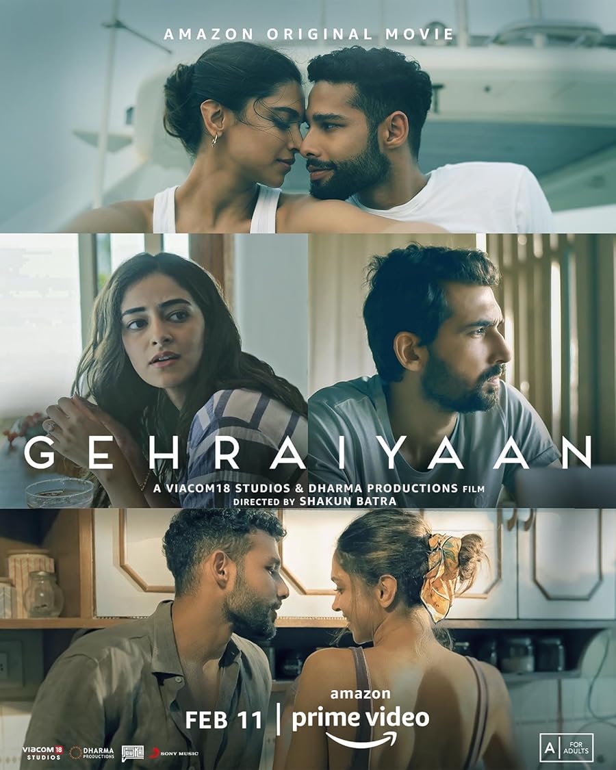 دانلود فیلم Gehraiyaan 2022 با زیرنویس چسبیده