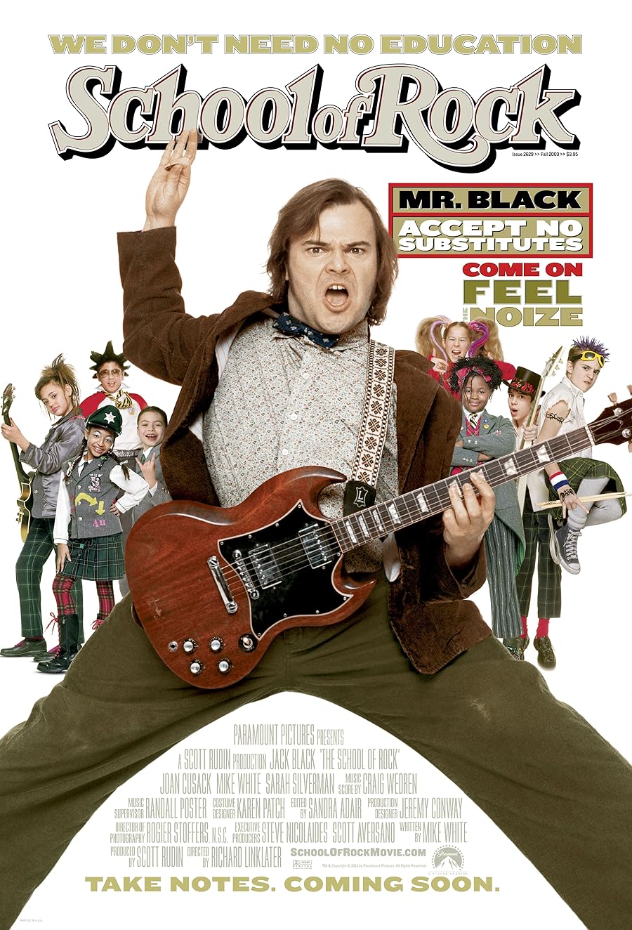 دانلود فیلم School of Rock 2003 با زیرنویس چسبیده دانلود فیلم School of Rock 2003 با زیرنویس چسبیده