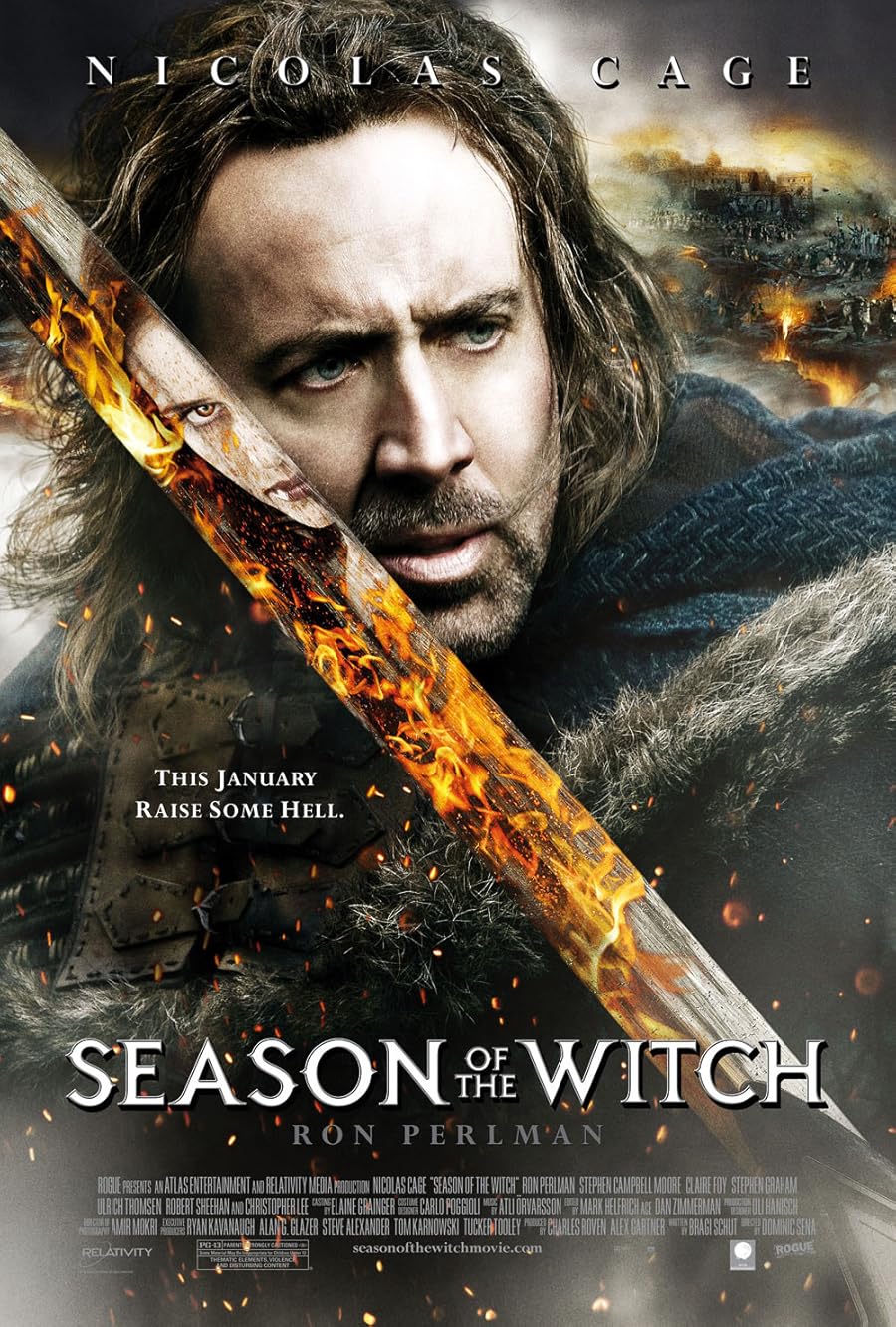 دانلود فیلم Season of the Witch 2011 با زیرنویس چسبیده دانلود فیلم Season of the Witch 2011 با زیرنویس چسبیده