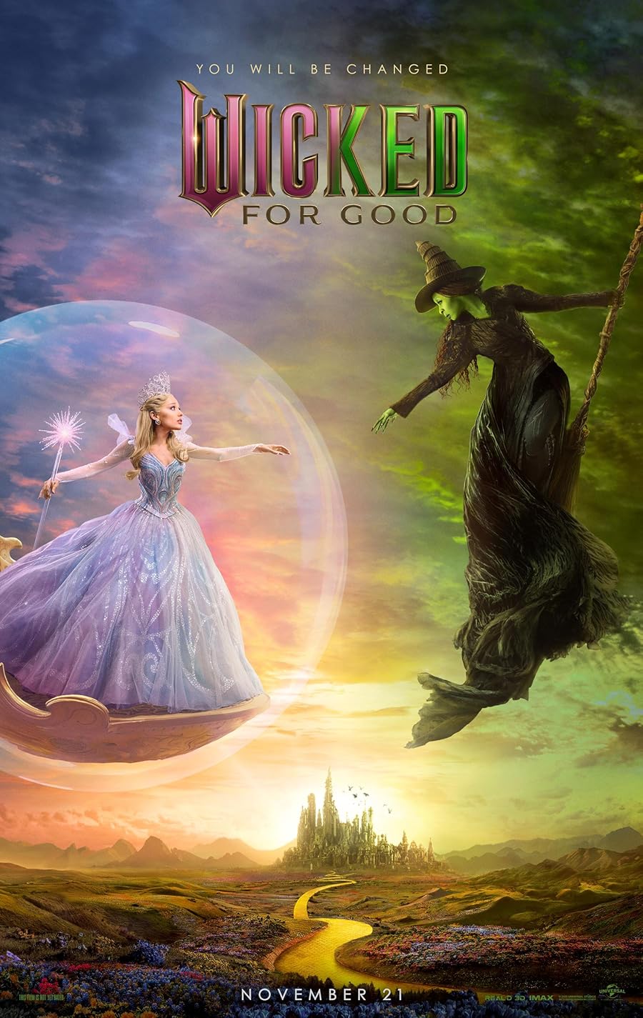 دانلود فیلم Wicked: For Good 2025 با زیرنویس فارسی چسبیده دانلود فیلم Wicked: For Good 2025 با زیرنویس فارسی چسبیده