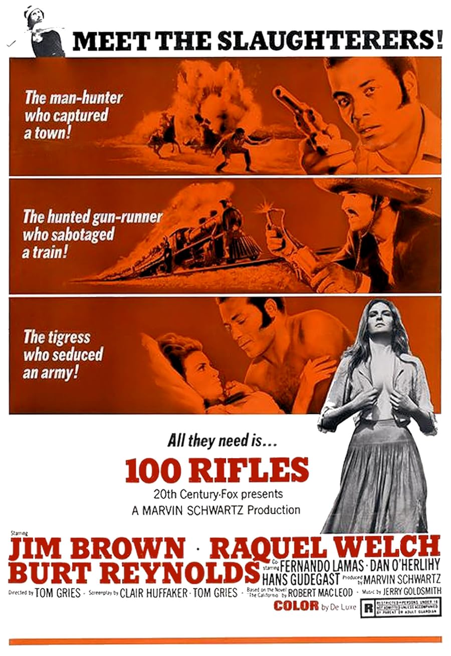 دانلود فیلم 100 Rifles 1969 با زیرنویس فارسی چسبیده