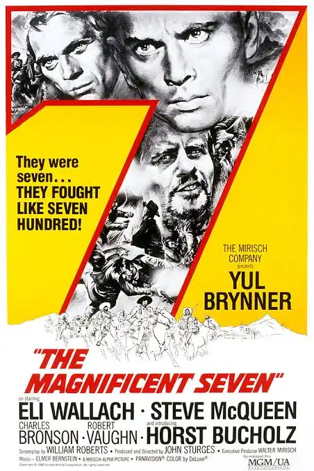 دانلود فیلم دوبله فارسی The Magnificent Seven (1960) دانلود فیلم دوبله فارسی The Magnificent Seven (1960)