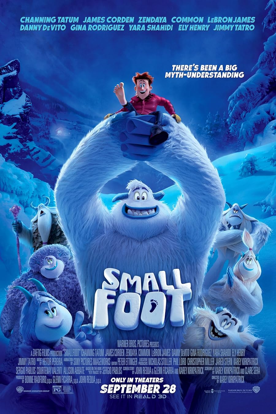 دانلود فیلم Smallfoot 2018 با زیرنویس چسبیده